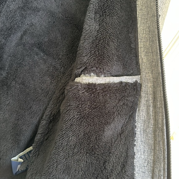 NWT Dockers Men’s Gray Bomber Jacket With Fleece Lining Size XL - Picture 11 of 13